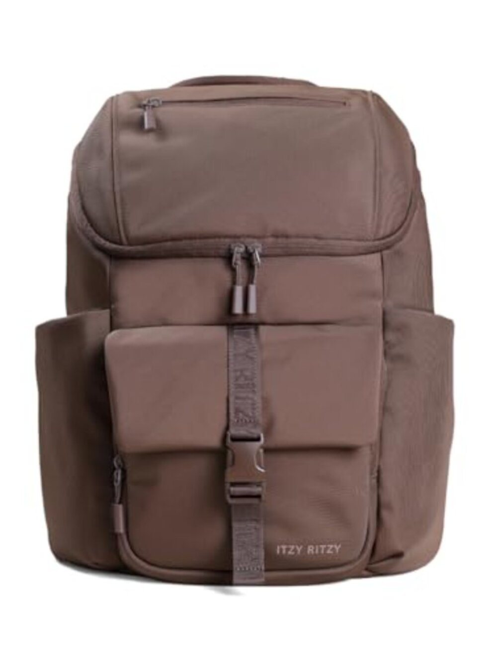 Bucket Backpack Woven Polyester 16 Pockets Laptop Sleeve Insulated Bottle
